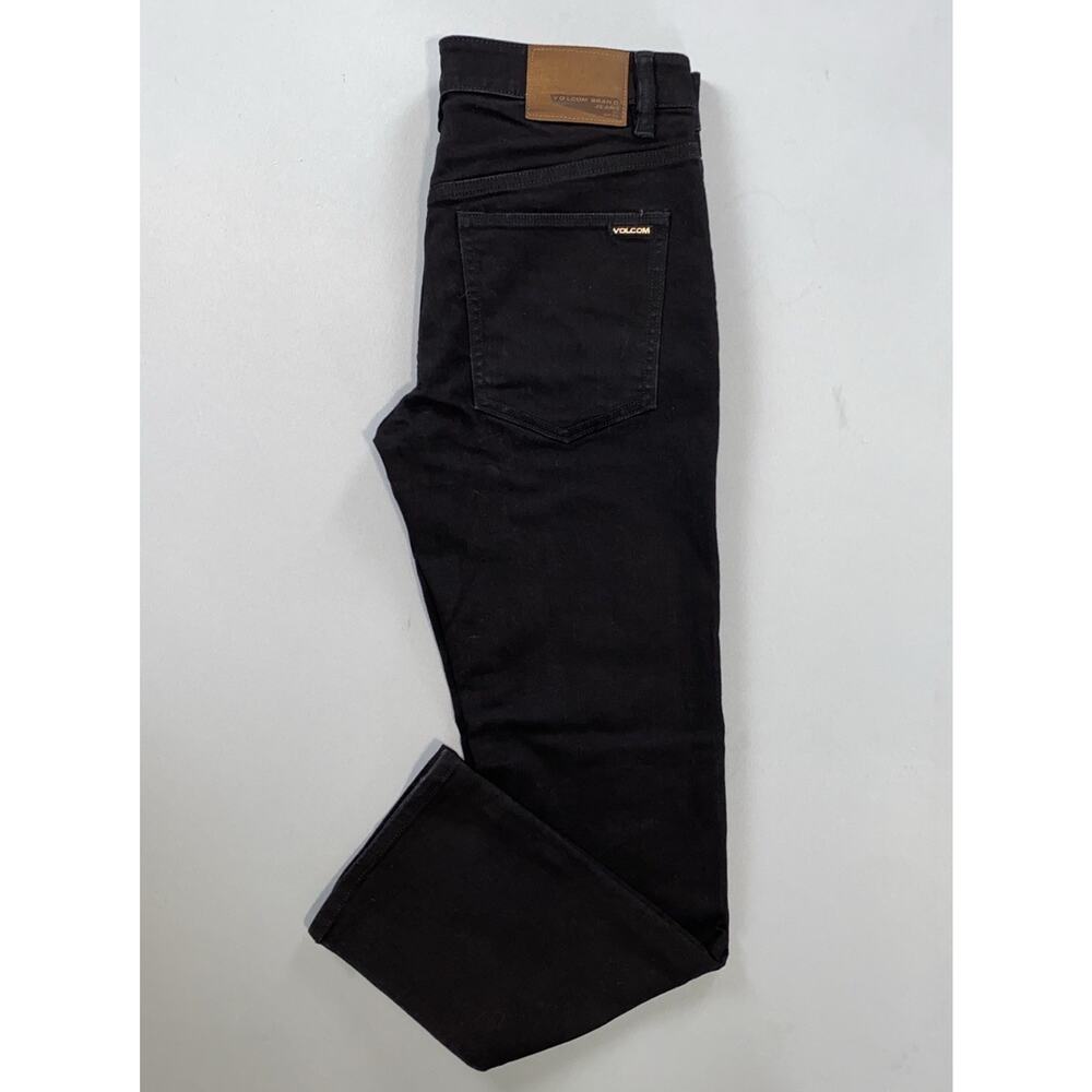 Volcom Solver Modern Straight 5-Pocket Stretch Denim Jeans. Men's 31X28.5, GUC!